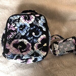 Plum Pansy Vera Bradley Set